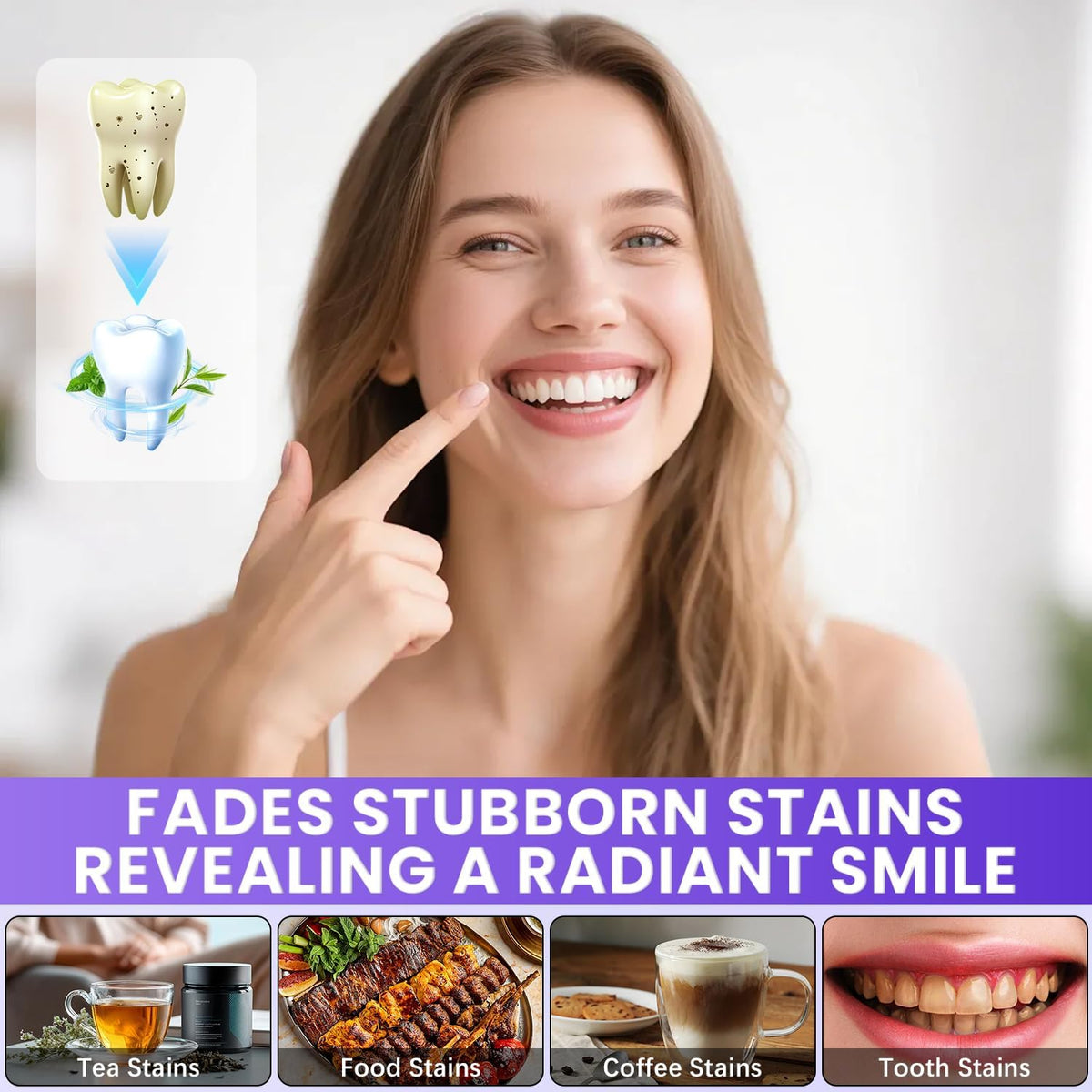 PearlVanta – Purple Tone PAP+ Whitening Strips