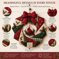 ChristmasCraft – Festive Fabric Wreath Making Kit