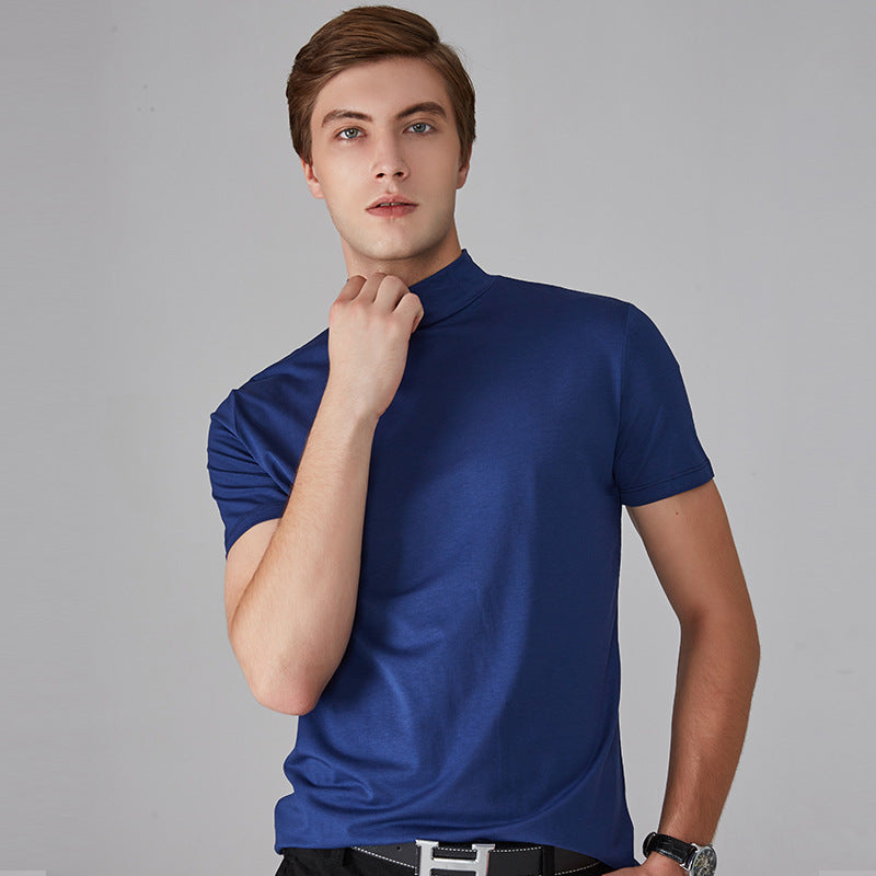 FlexMode – Modern Stretch High Neck Tee