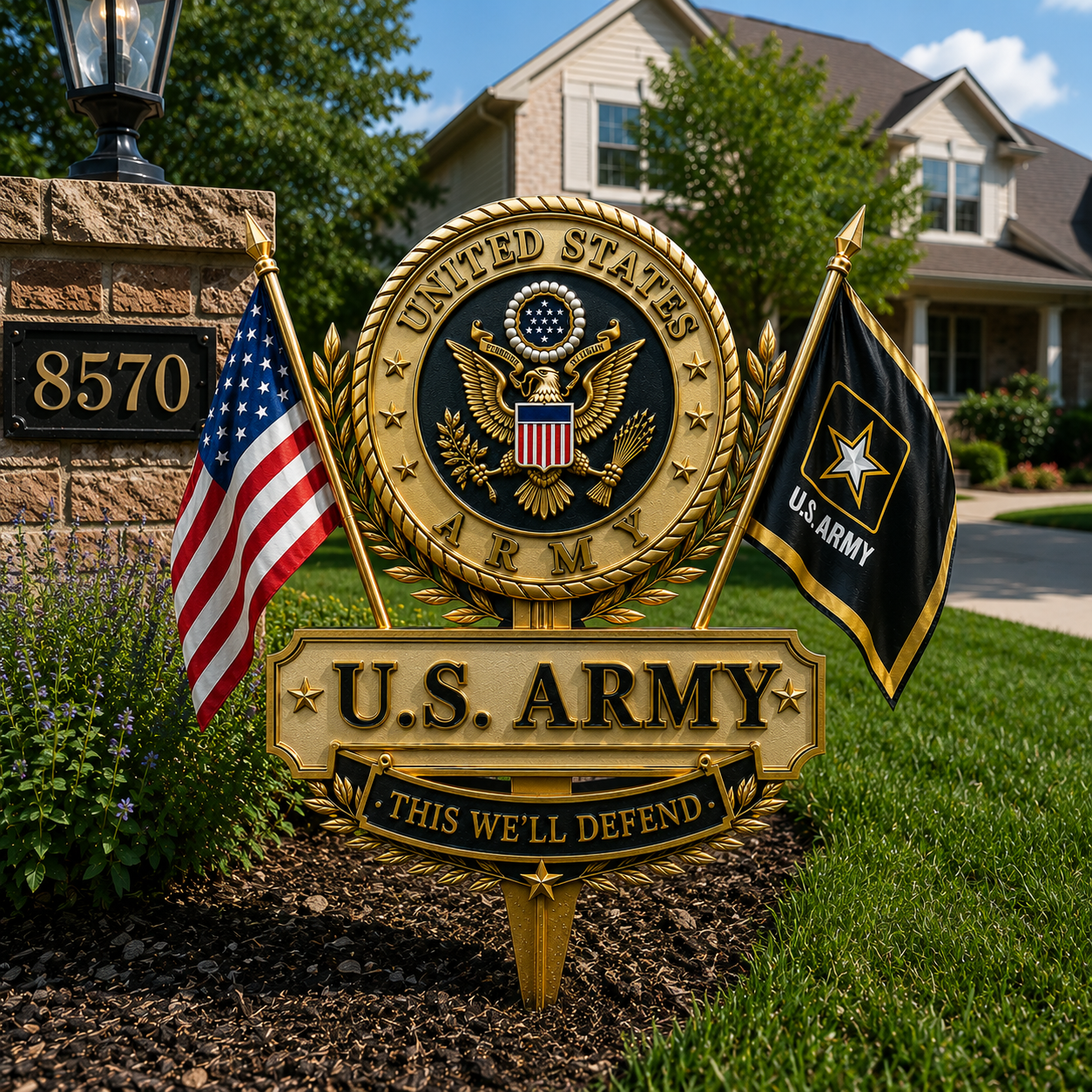 🇺🇸 Last Day Promo: 49% OFF 🎖️- US Army This We’ll Defend Tribute Garden Stake - ✈️Buy 2 Free Shipping Today!