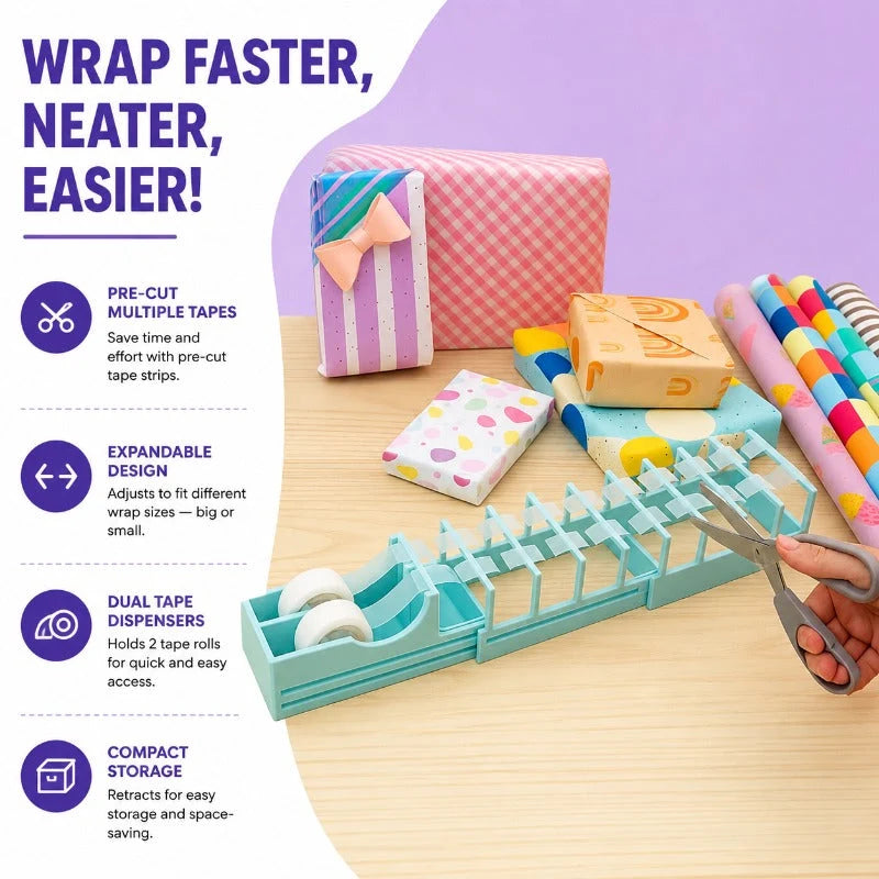 WrapNest – Expandable Multi-Tape Dispenser