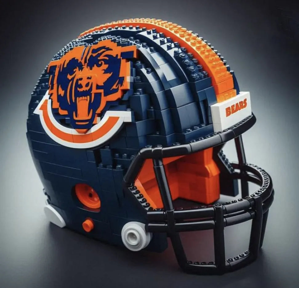 TouchdownBuild – NFL Team Helmet Brick Kit