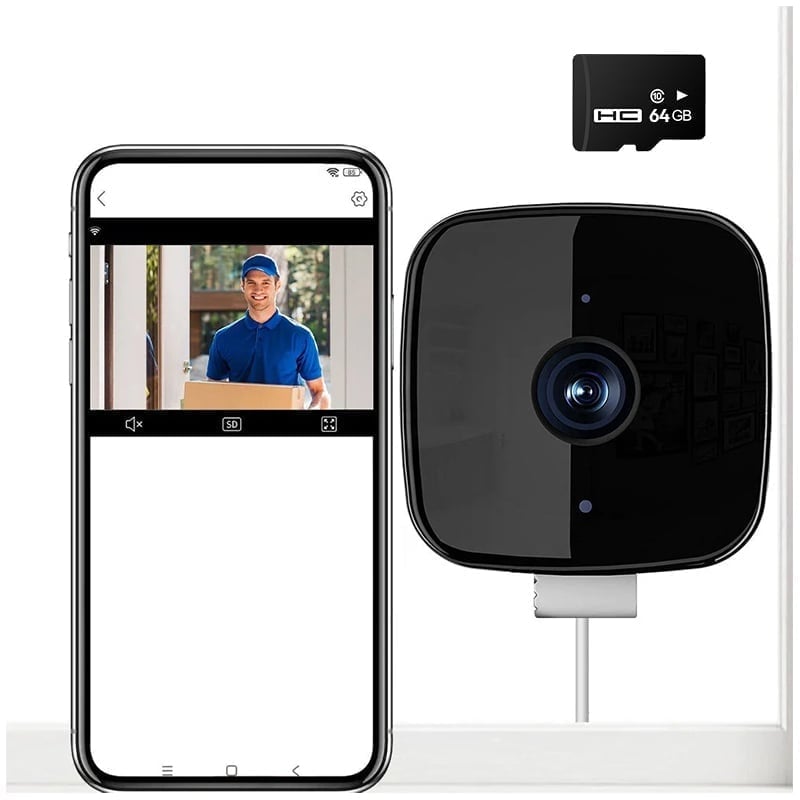 Smart 2K Window Security Camera-usb