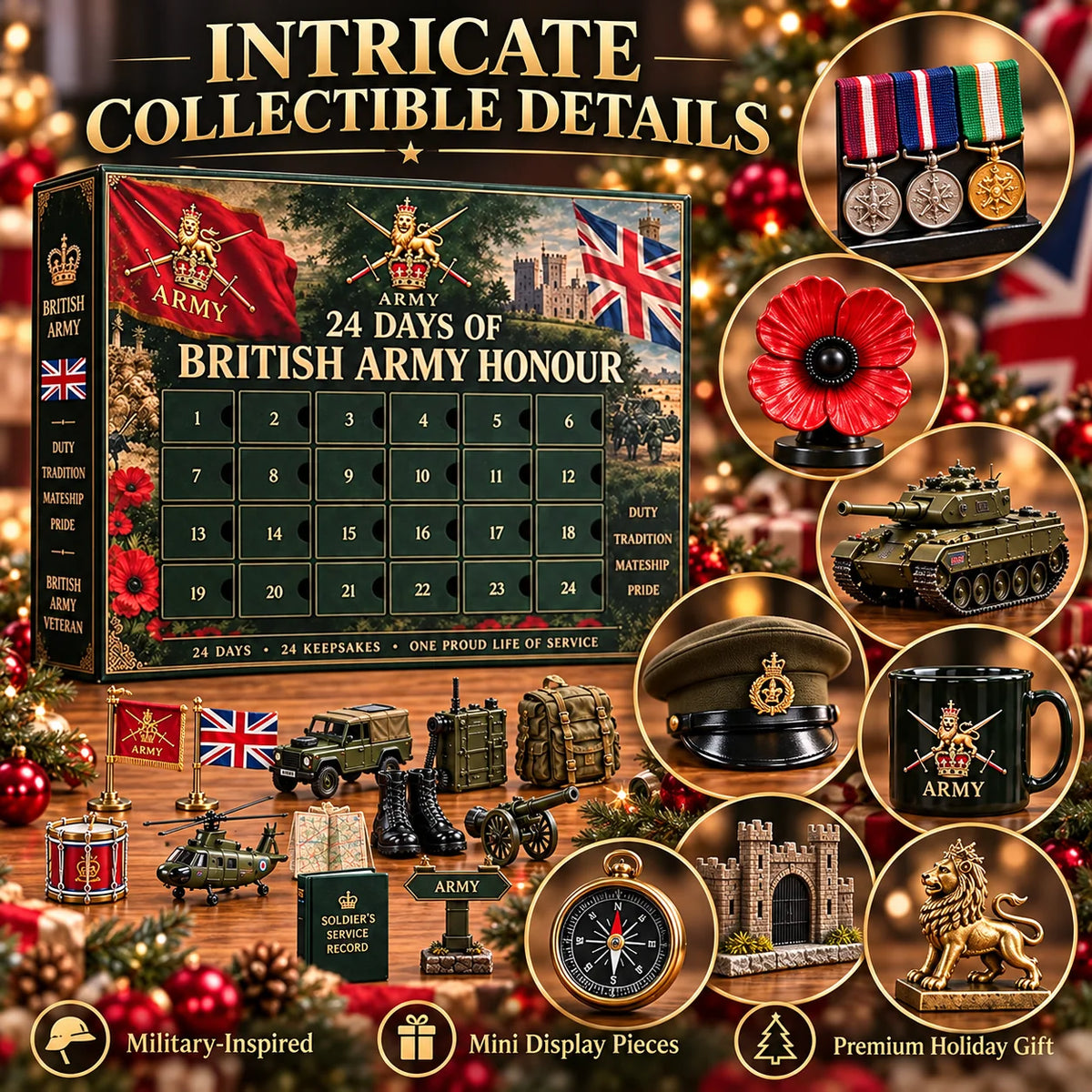 ServiceCrown – British Army Inspired Advent Calendar