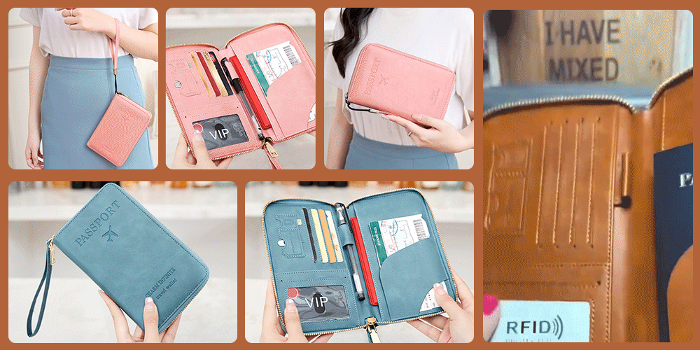 VoyagerElite - RFID Travel Companion Wallet