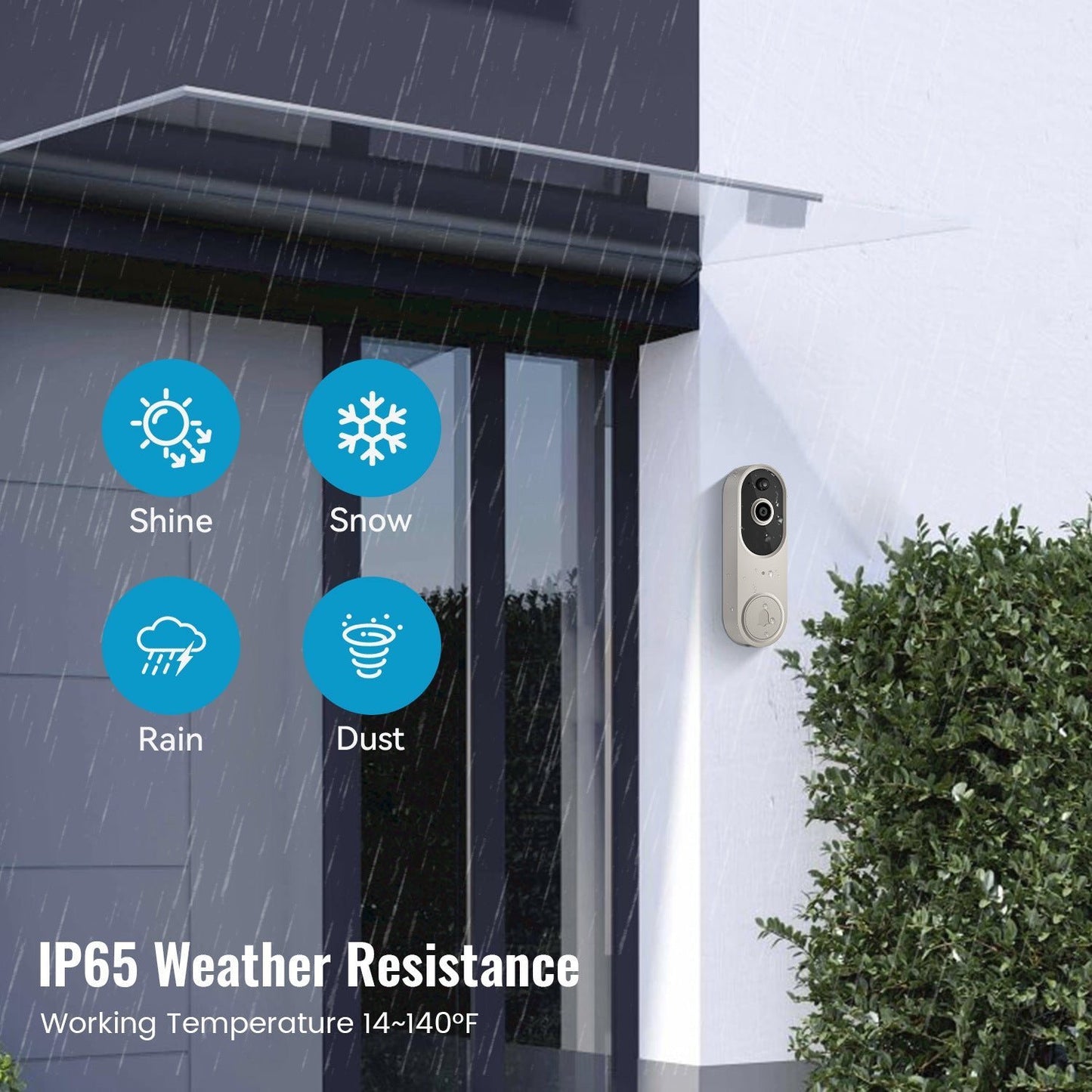 Wireless Smart Doorbell Camera