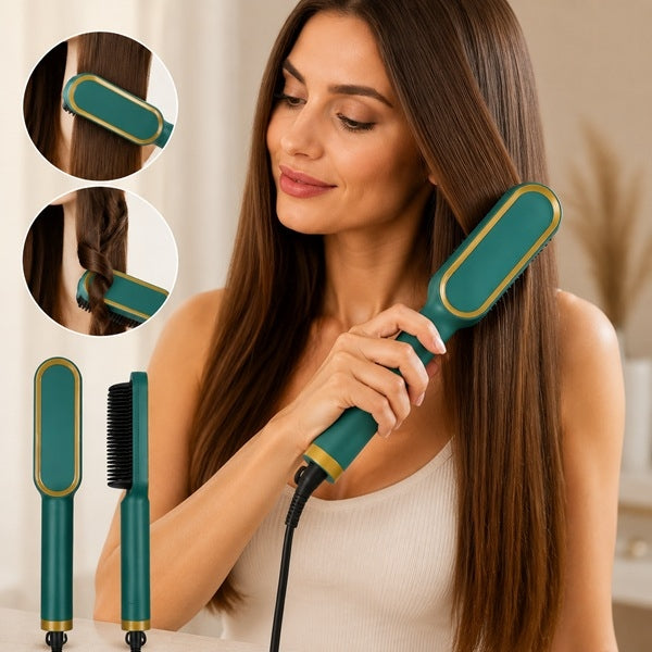 HairEase – Anti-Frizz Ceramic Hair Straightener