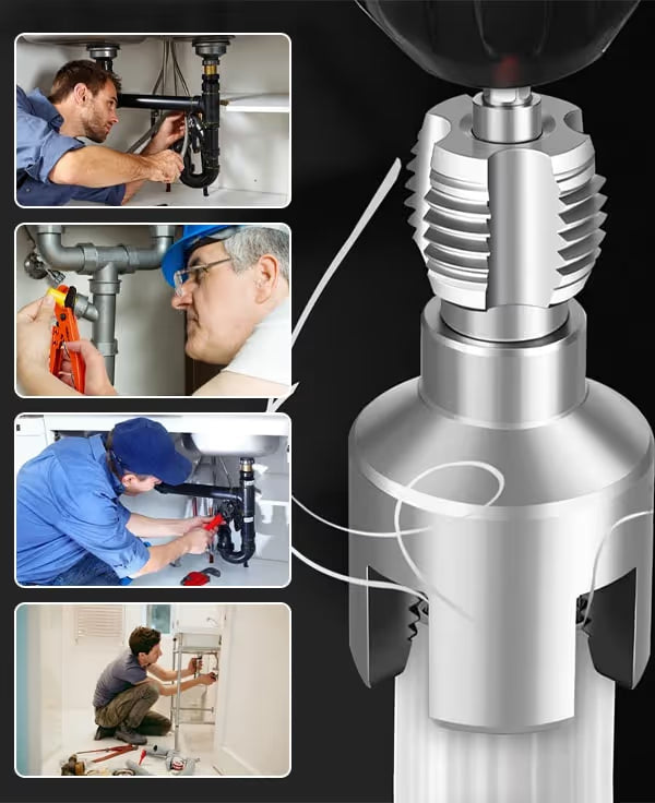ThreadCrest – Precision Pipe Thread Cutting Tool