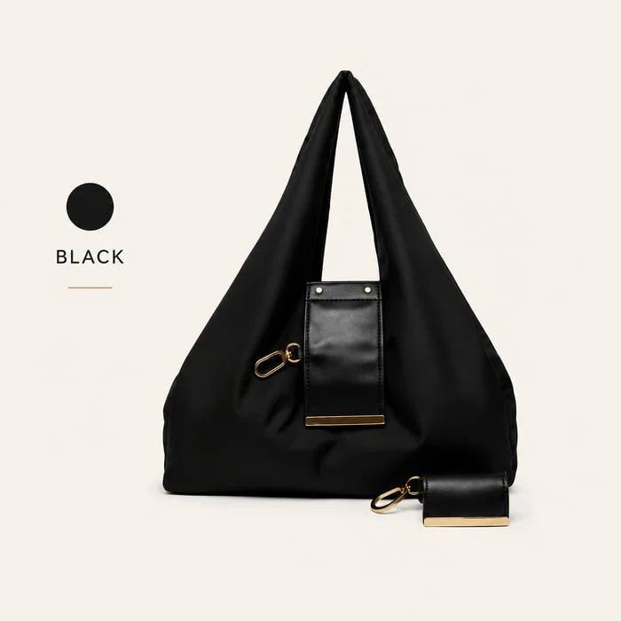 LuxeFold – Stylish 2-in-1 Convertible Carry Bag