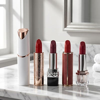 FuzzElle – Rechargeable Lipstick Facial Hair Trimmer