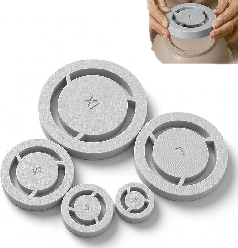 StudioCraft – Multi Size Pottery Foot Ring Tool