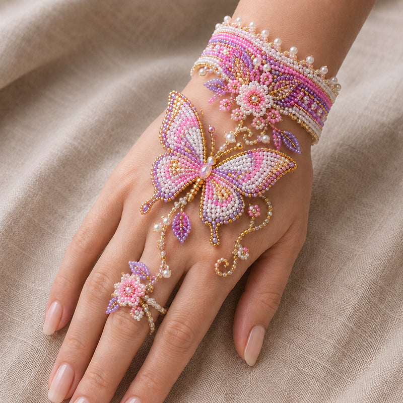 CraftBloom – DIY Beaded Wearable Art Bracelet Kit