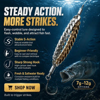 FlashTide – Realistic S-Action Chain Fishing Lure