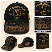 VietnamVeteran – Never Forgotten Commemorative Cap 🇺🇸