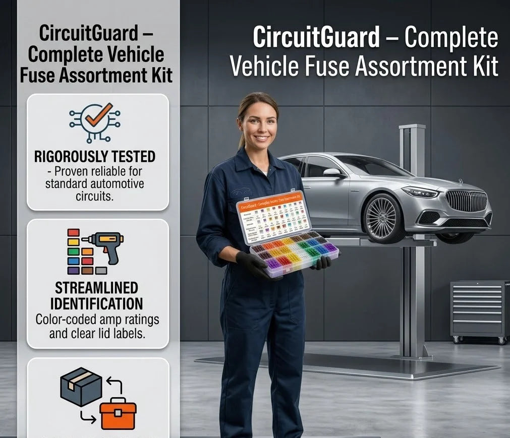 CircuitGuard – Complete Vehicle Fuse Assortment Kit