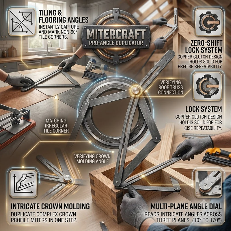 MiterCraft – Accurate Corner Measuring Tool