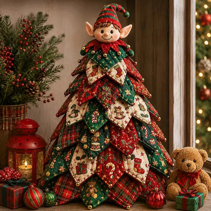 MerryStitch – Handmade Tabletop Christmas Tree Kit