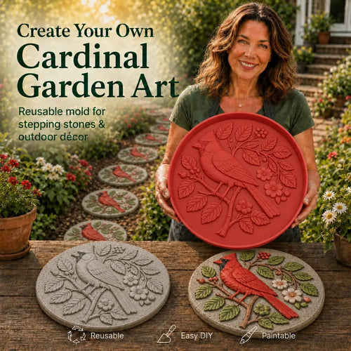 GardenMuse – Hummingbird DIY Stepping Stone Mold