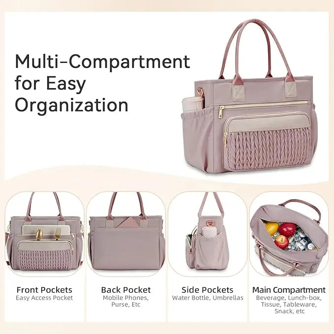 LunéVia – Women’s Insulated Leakproof Lunch Tote