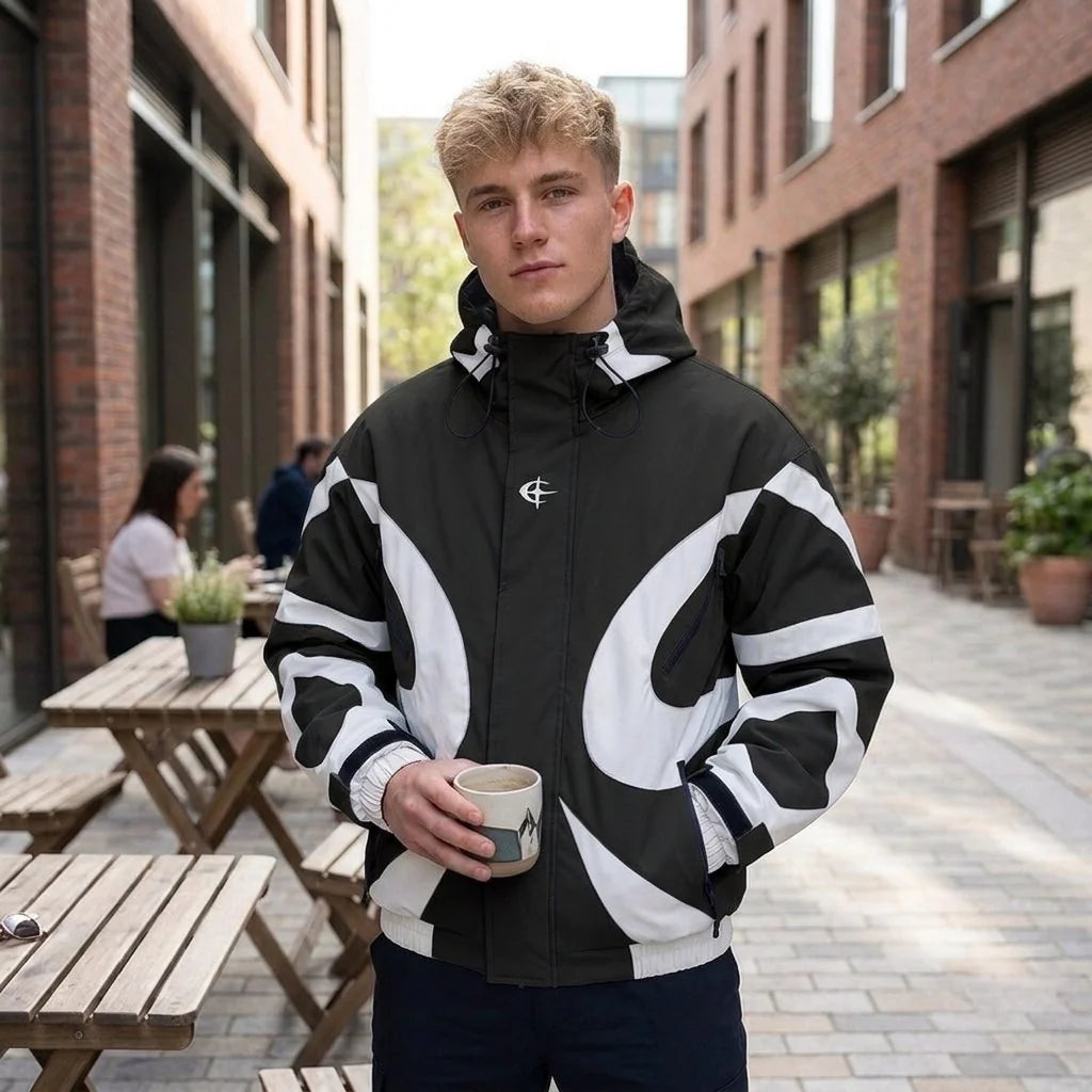 FluxGuard – Futuristic Urban Performance Windbreaker