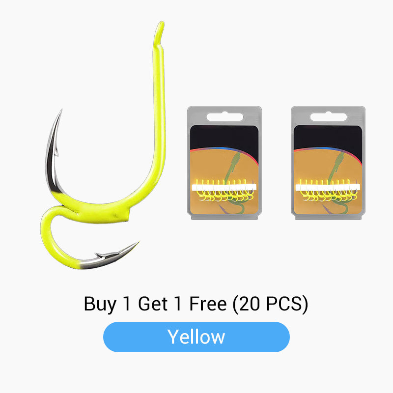 AquaStrike – Professional Barbed Double Fishing Hooks