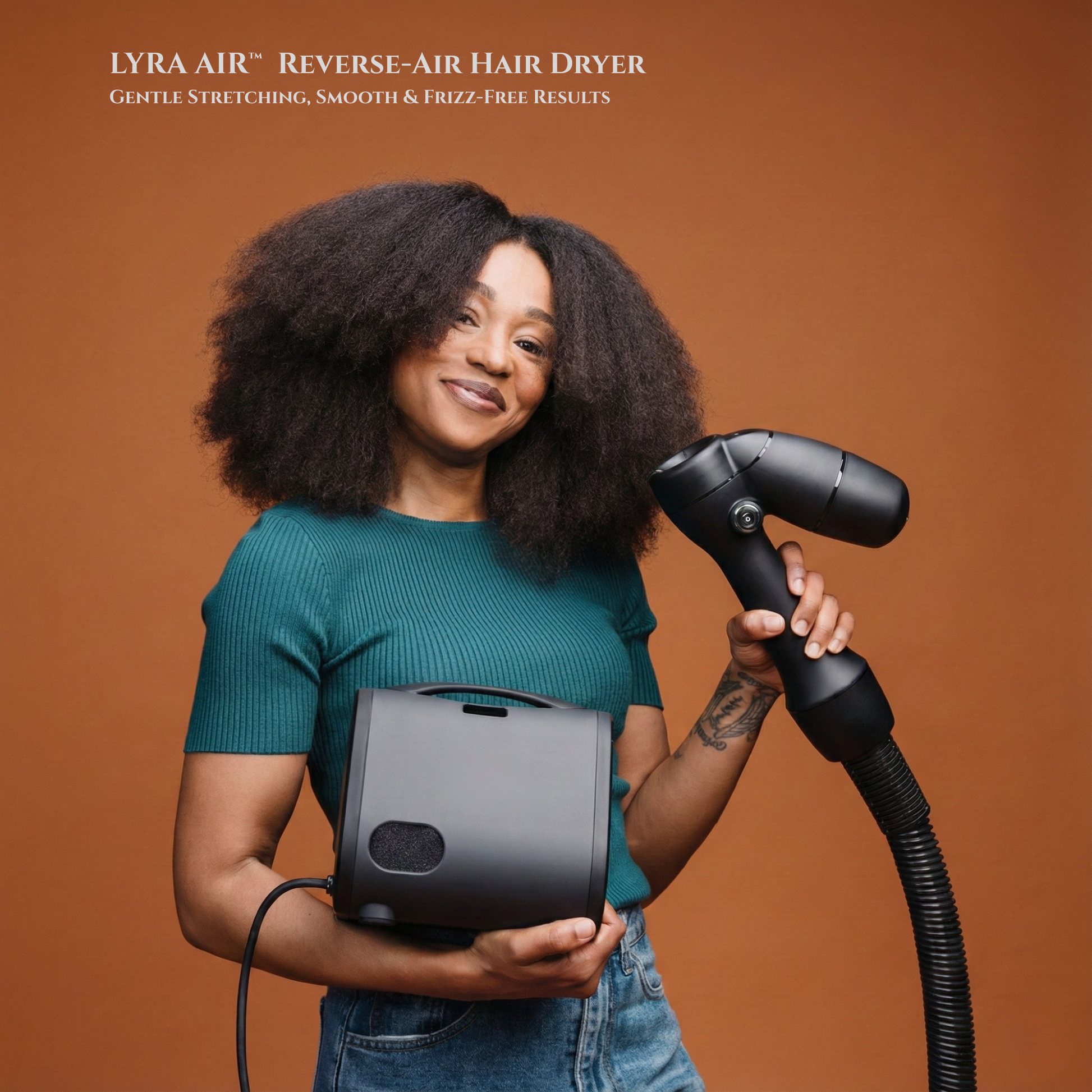 LYRA AIR™ Reverse-Air Smoothing & Straightening Dryer