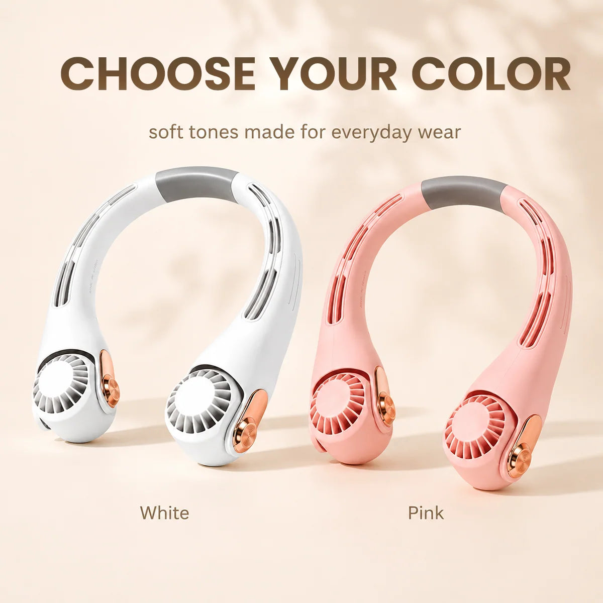 BreezeVanta – 360° Portable Neck Fan