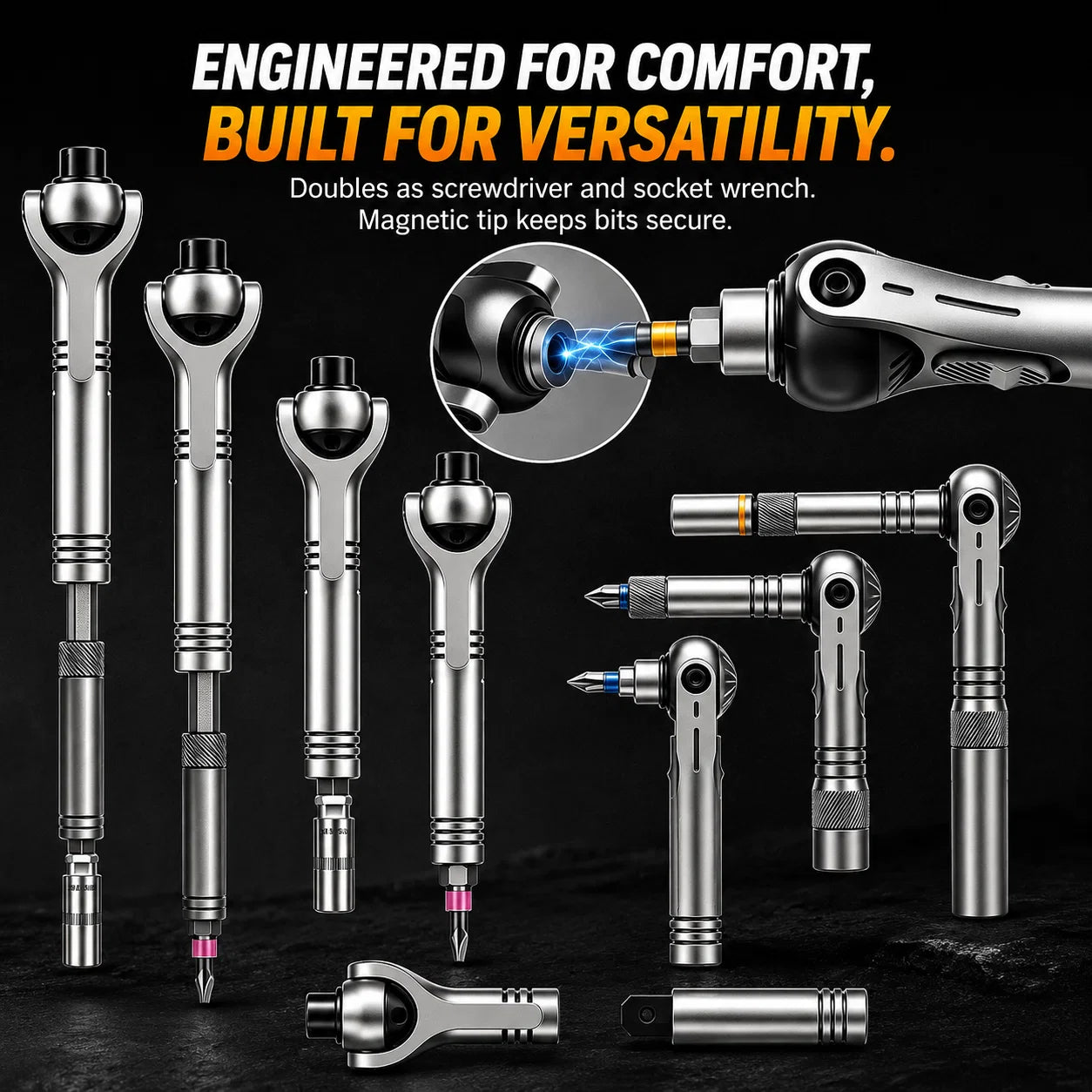 TorquePro | 40-in-1 Ratchet Screwdriver Set