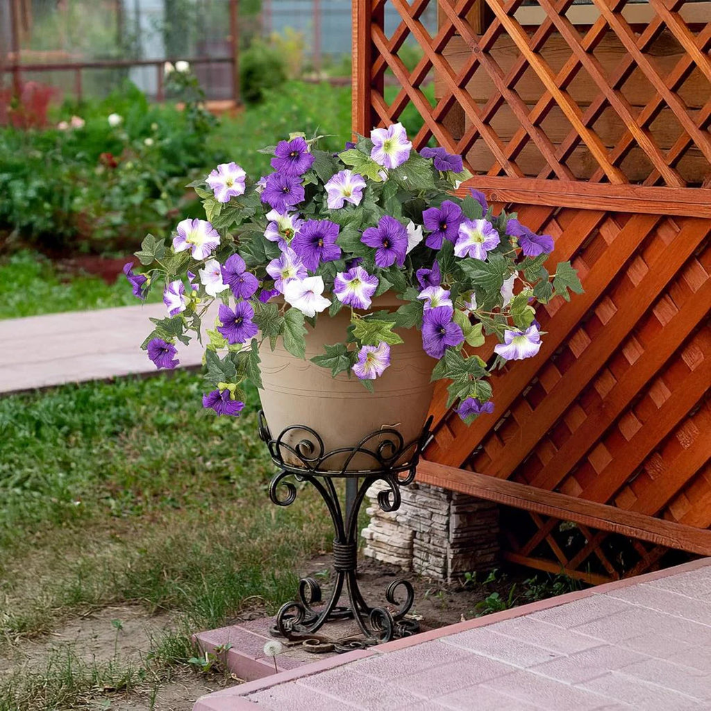 BloomCharm – UV-Resistant Artificial Petunia Bouquet