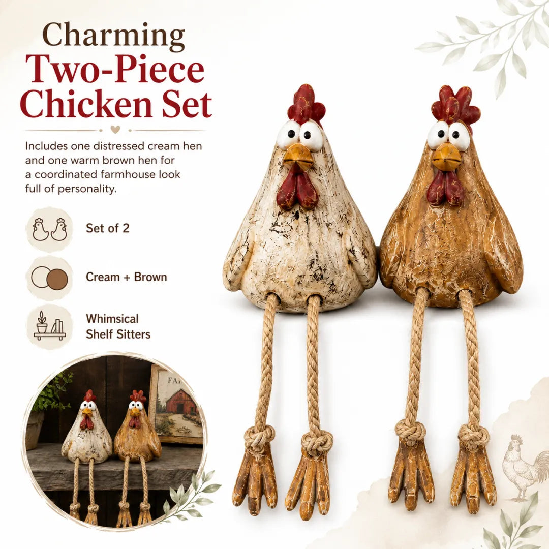 HearthFlock – Whimsical Farmhouse Animal Figurines