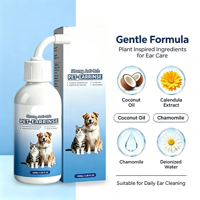 PawPure – Gentle Pet Ear Cleansing Solution