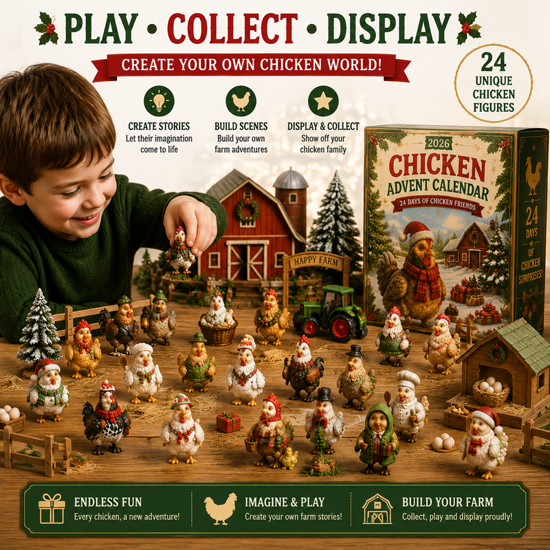 MerryChicks – 24-Day Christmas Chicken Collection