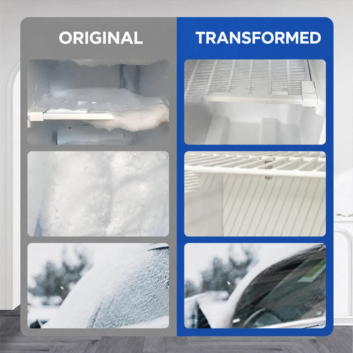 FrostEase – Fridge & Freezer Defrosting Spray