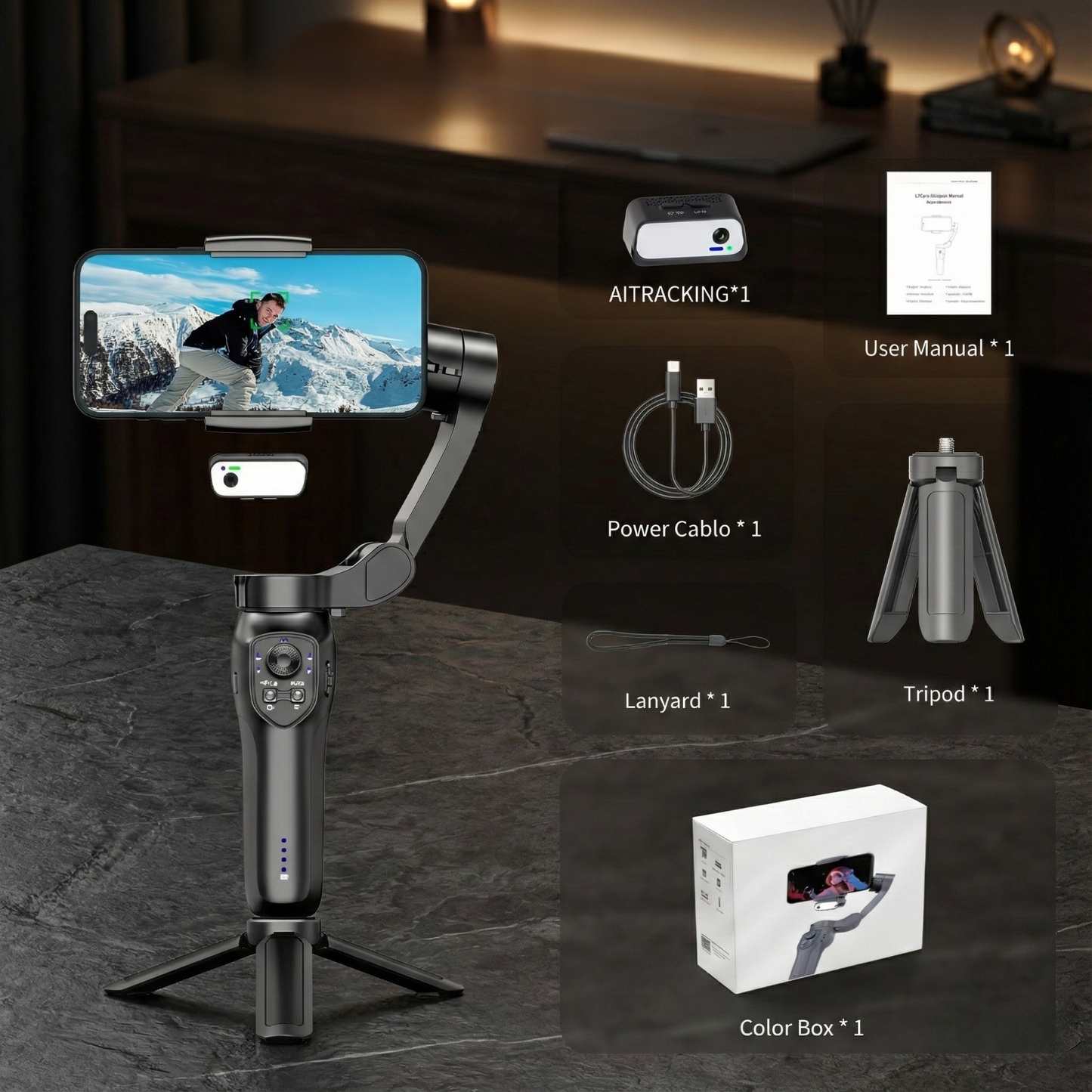 VibeShot - AI-Powered Stabilizer with Smart Tracking