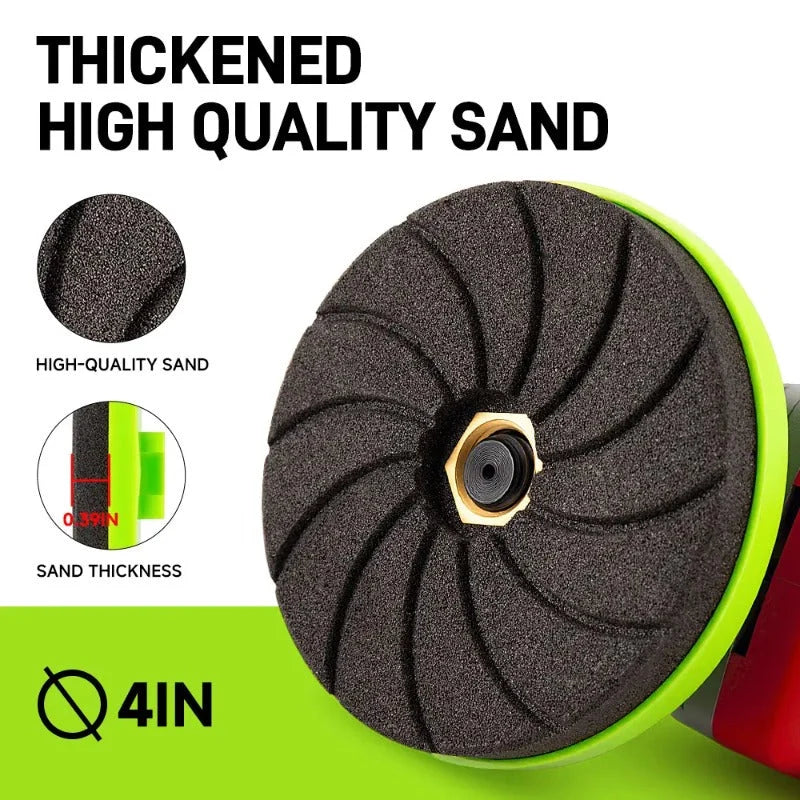 StoneForge – 3-Piece Silicon Carbide Grinding Wheel Set