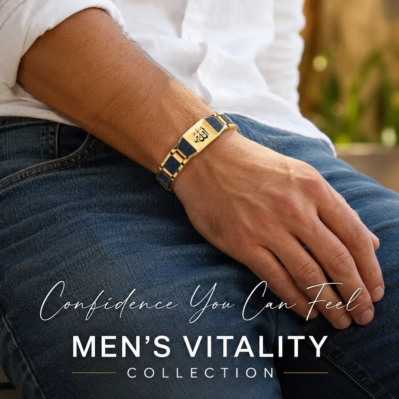 VigorBand – Men’s Gold Magnetic Energy Bracelet