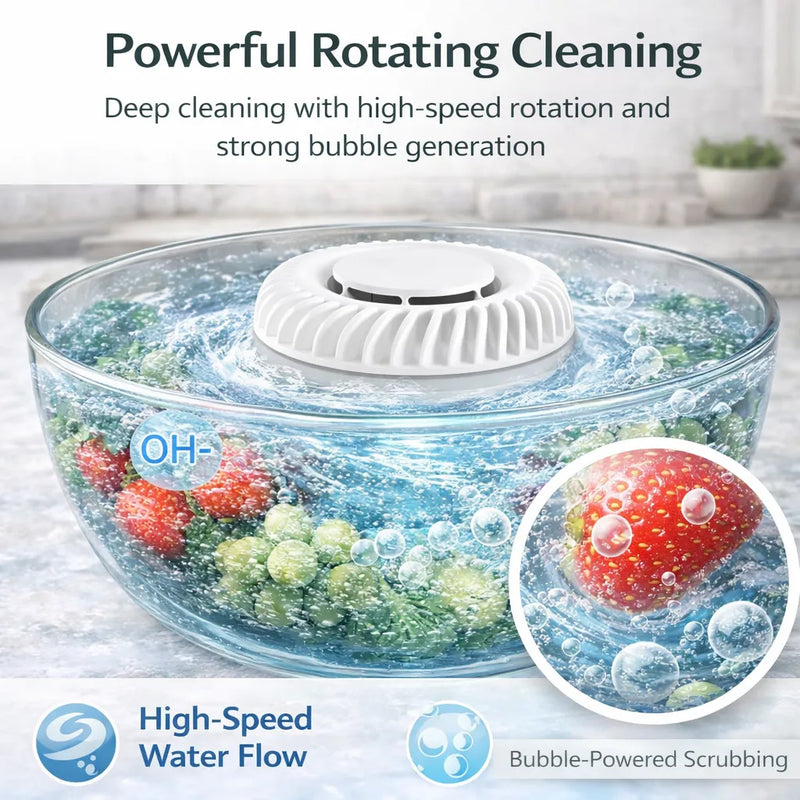 PureWash – Smart Fruit & Vegetable Cleaning Machine
