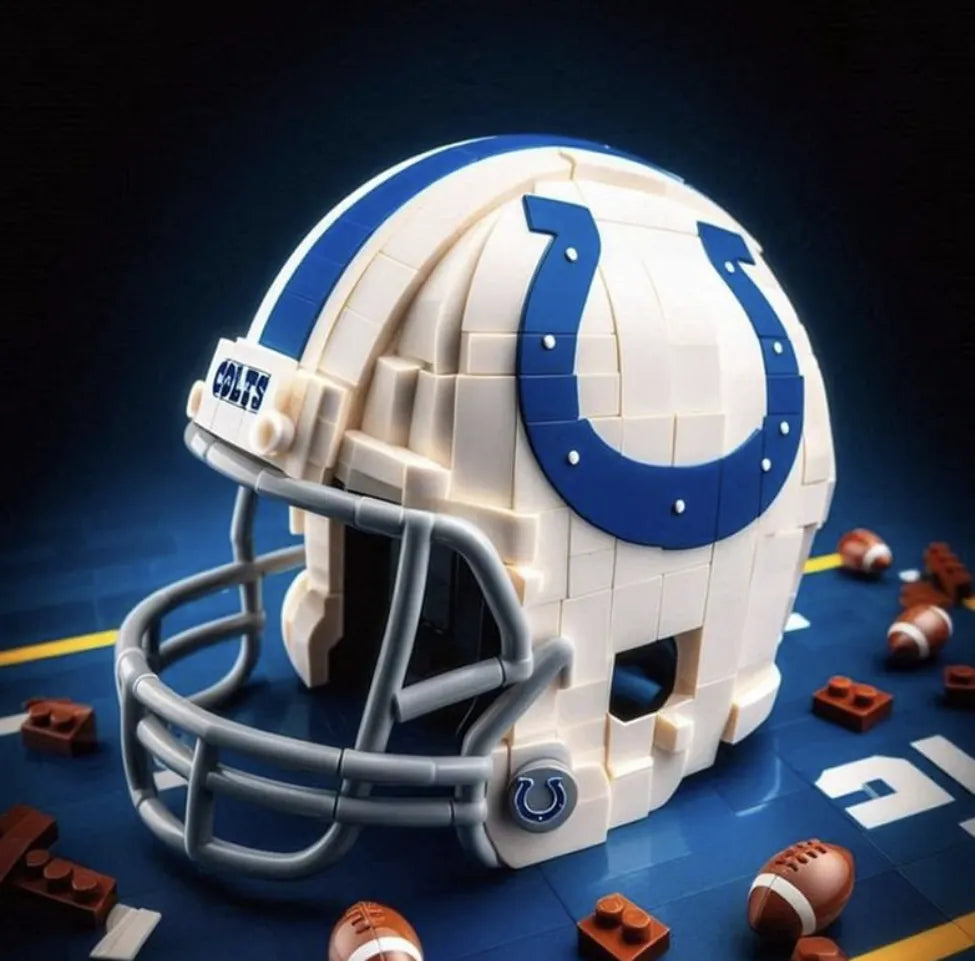 TouchdownBuild – NFL Team Helmet Brick Kit
