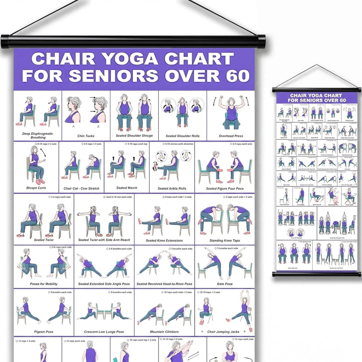 TaiChiEase – 16-Move Chair Tai Chi Workout Chart