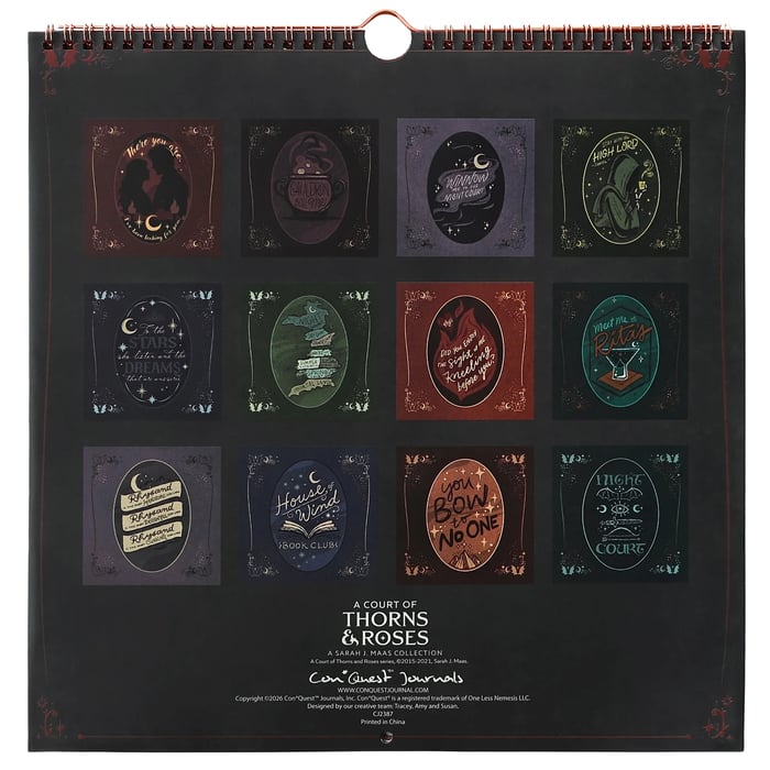 NightCourt – 2027 Fantasy Weekly Planner