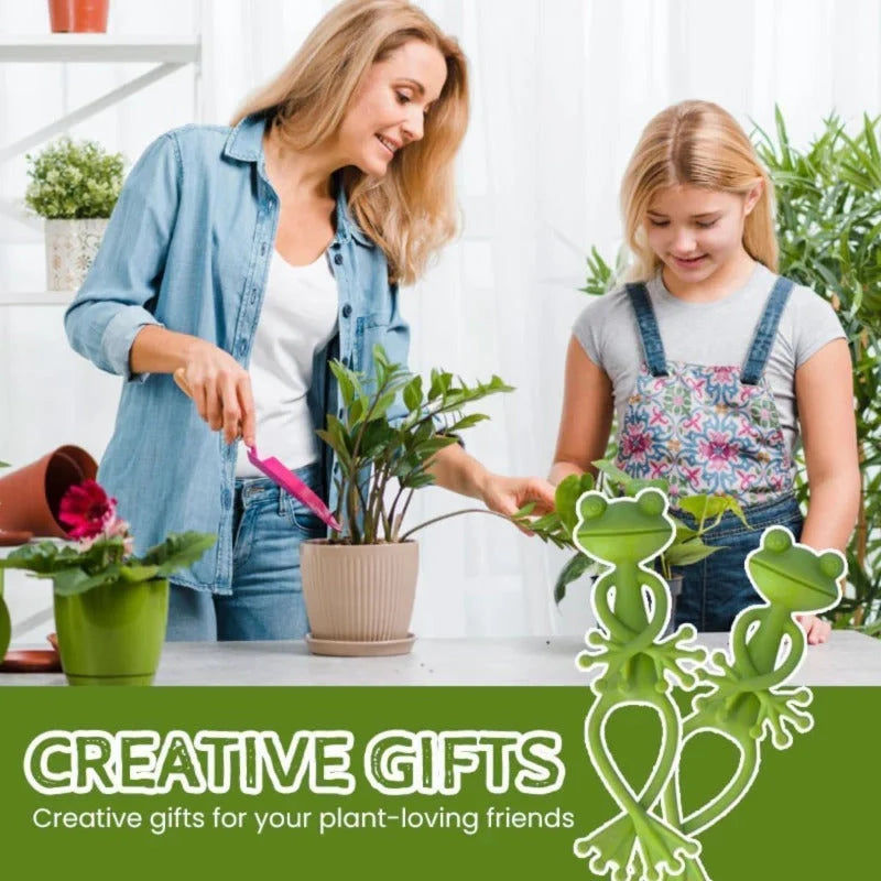 GardenGuard – Decorative Plant Support Frogs