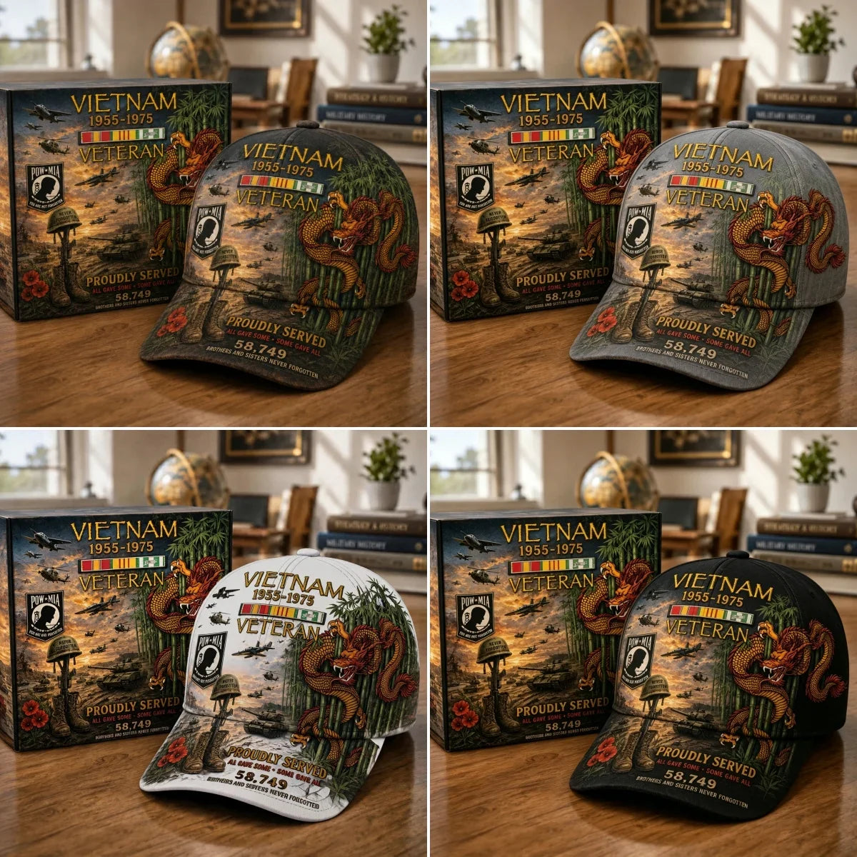 HonorLegacy – Vietnam Veteran 1955–1975 Memorial Cap