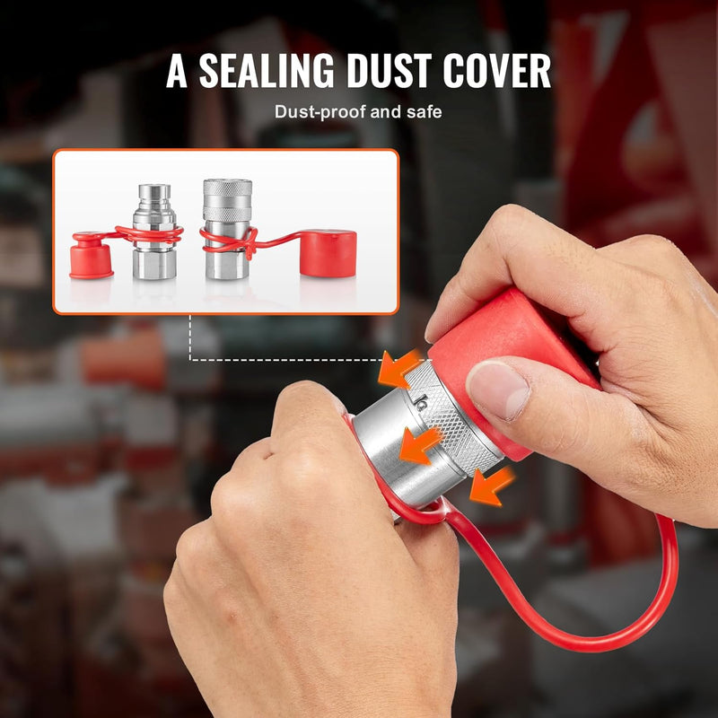 HydroLock – Industrial Grade Hydraulic Quick Connect Fittings