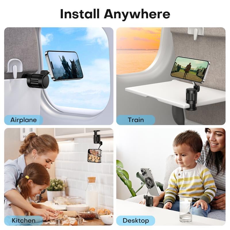 Magnetic Phone Holder for Travel