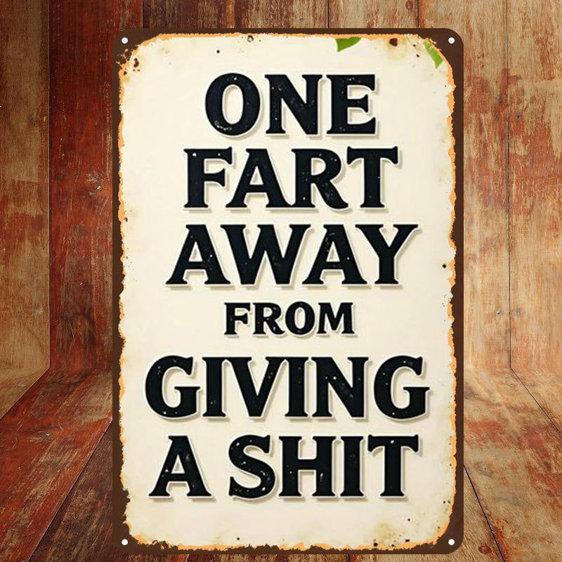 BoldBanters – Sarcastic Man Cave Metal Sign