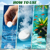 CrystalClarity – Aquarium Water Purification Tablets