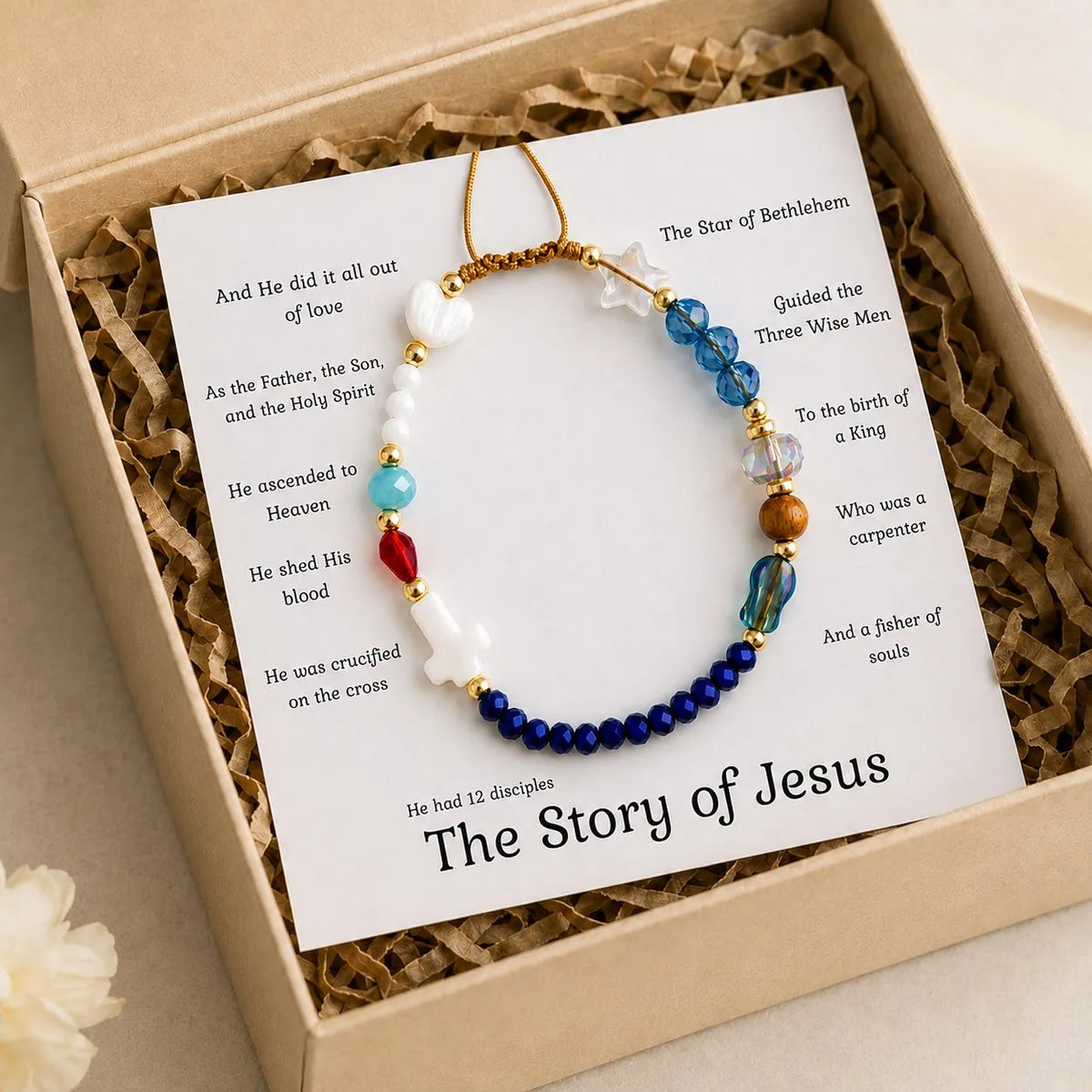 FaithStory – Handmade Story of Jesus Bracelet