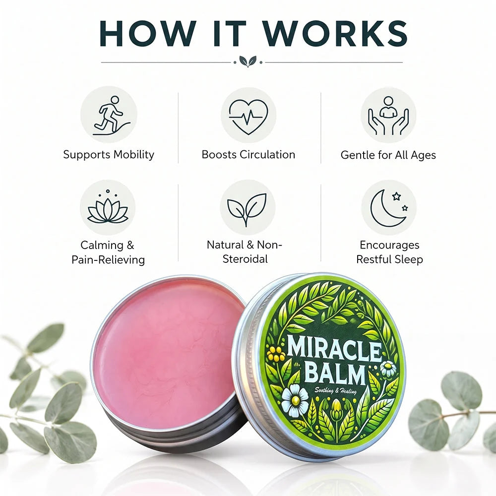 HerbaLuxe – Botanical Leg Comfort Balm