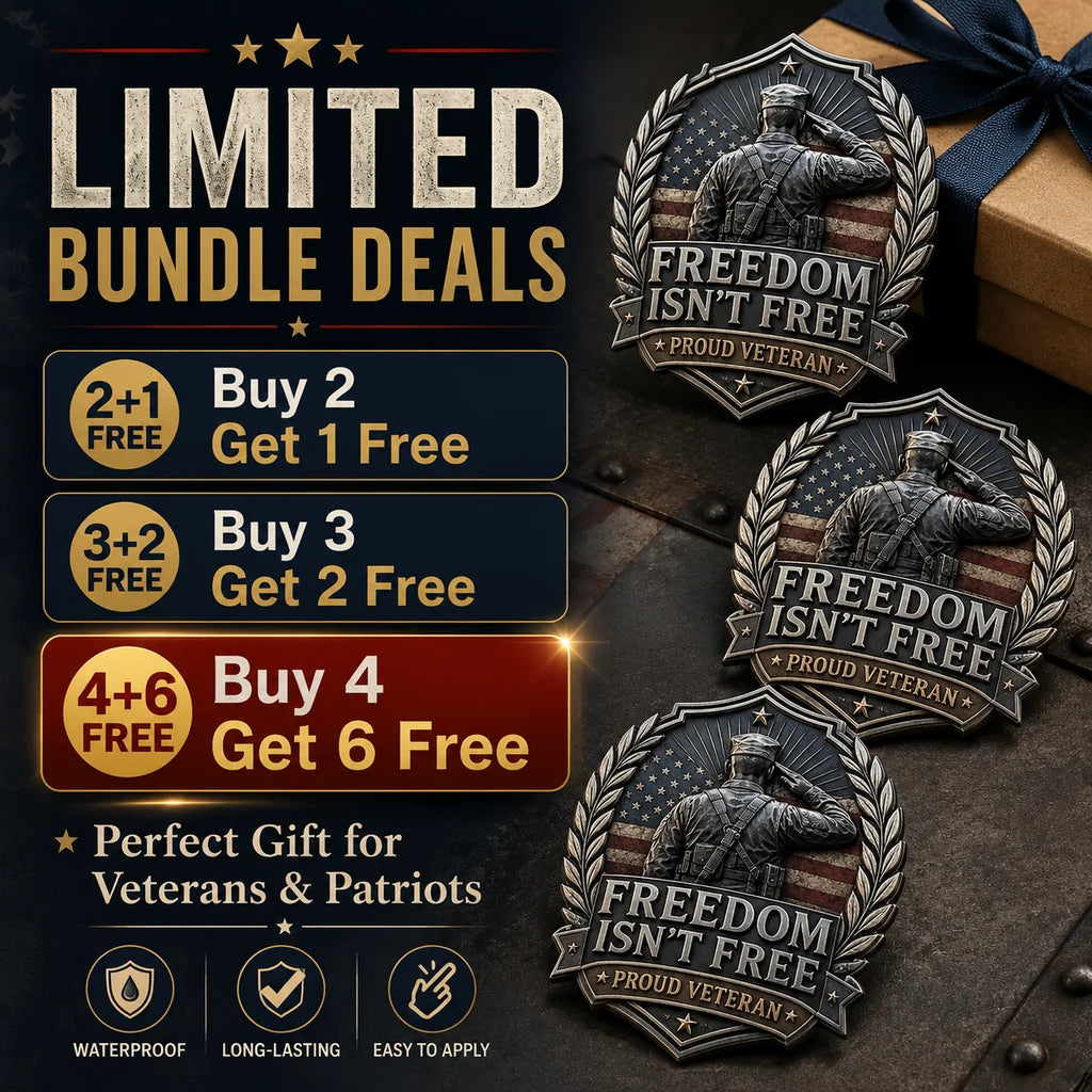 PatriotDrive – “Freedom Isn’t Free” Vehicle Emblem