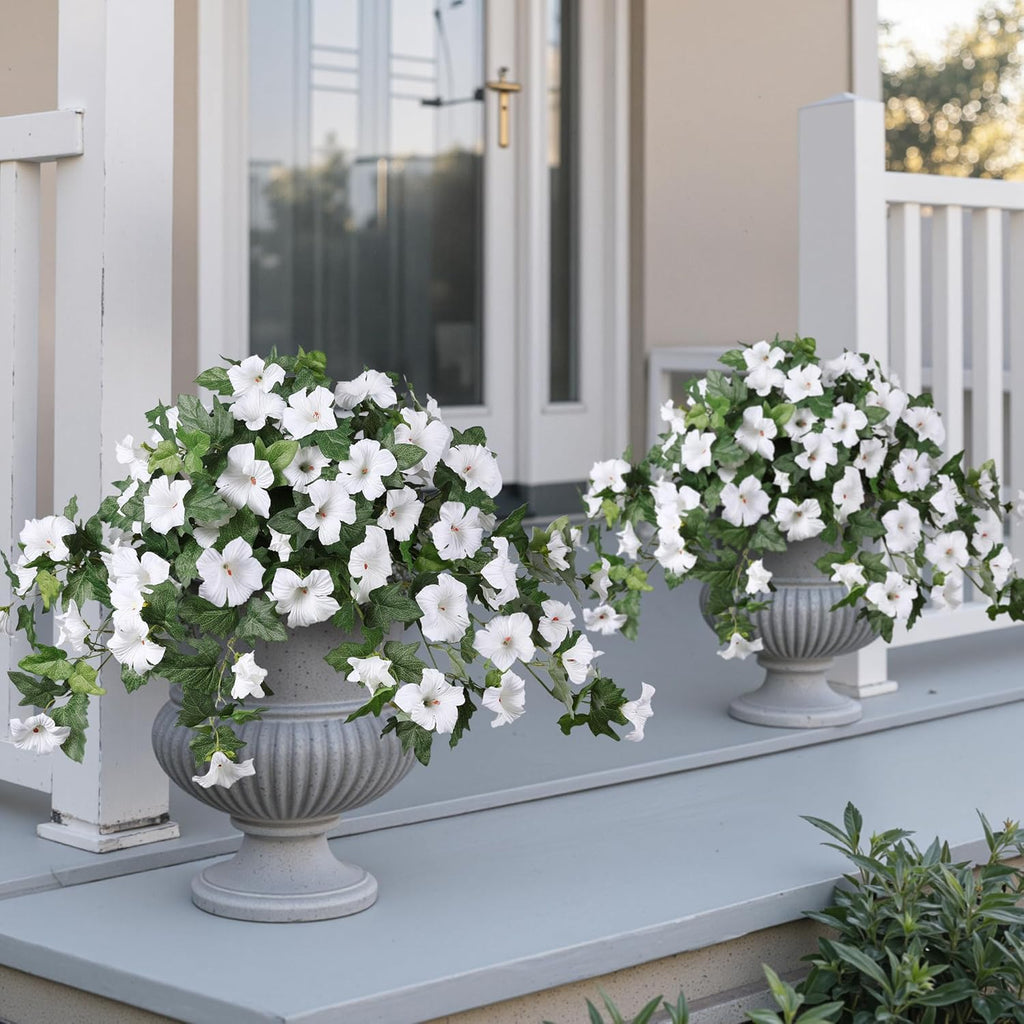 BloomCharm – UV-Resistant Artificial Petunia Bouquet